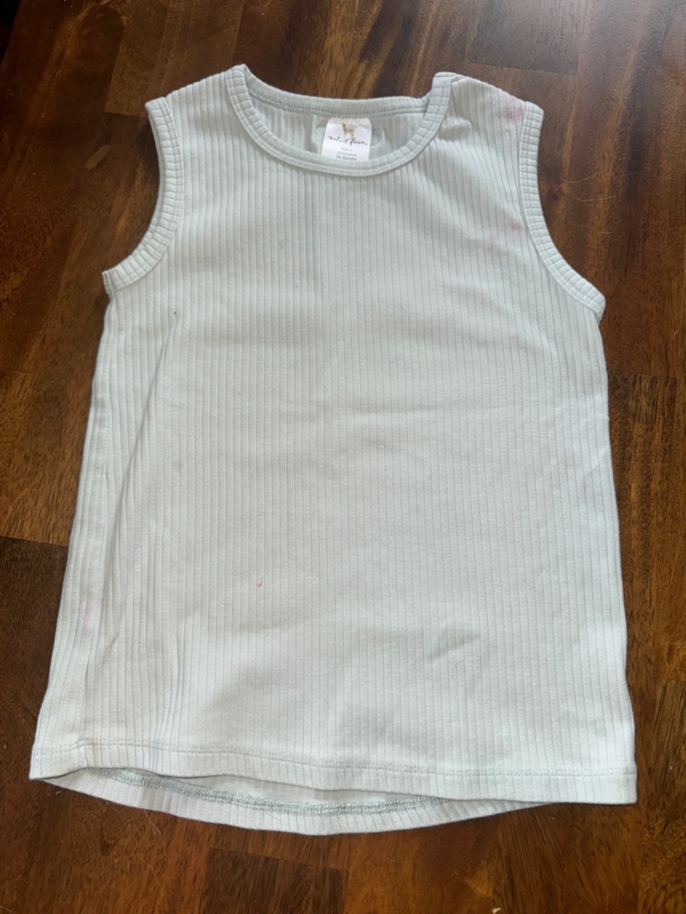 Velvet Fawn Sleeveless Ribbed Tank Top